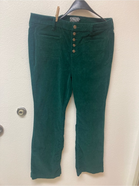 torrid Pants - TORRID “Feel the Fit” Green Wide Leg Corduroy Pants (16R)